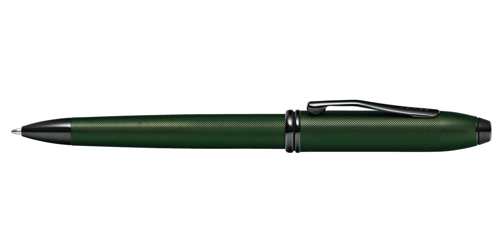 Townsend® Matte Green PVD Micro-knurl Ballpoint Pen - Image 4
