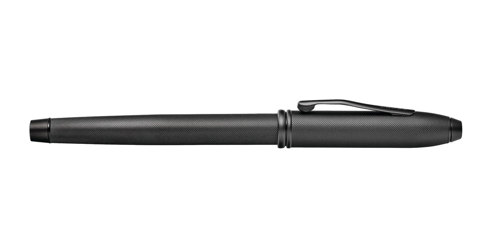 Townsend® Black PVD Micro-knurl Rollerball Pen - Image 6
