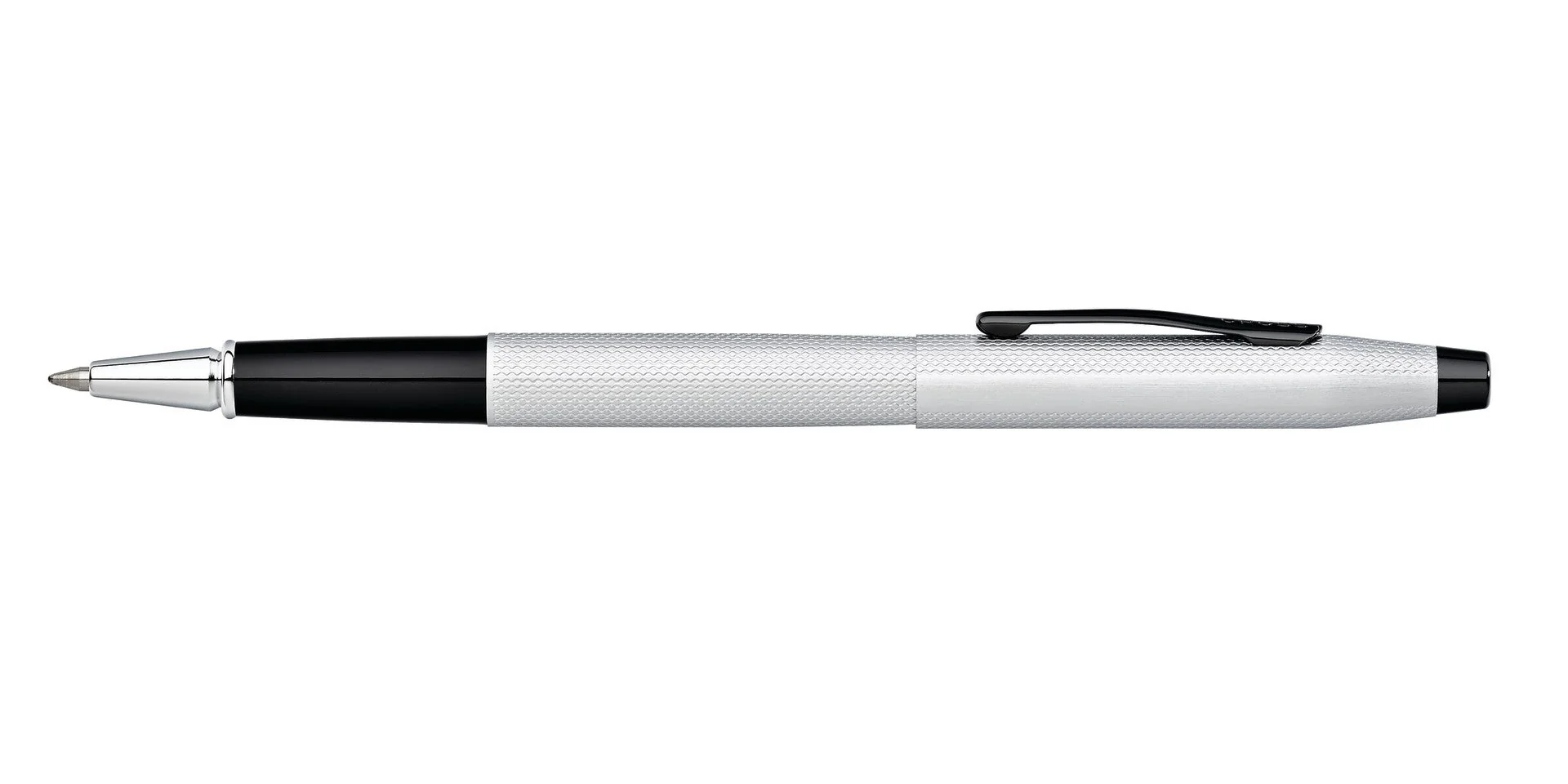 Classic Century® Brushed Chrome Rollerball Pen - Image 3