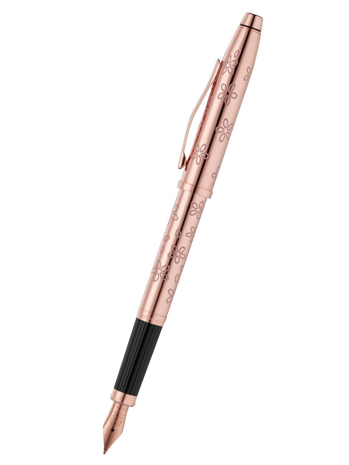 Century® II Cherry Blossom Rose Gold Plated Medium Nib Fountain Pen - Image 3