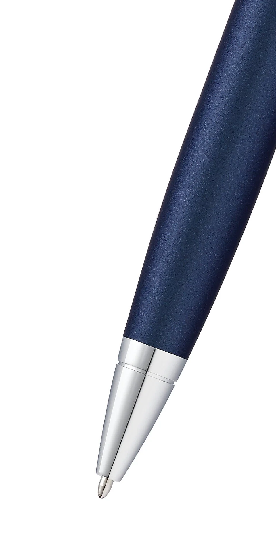 Calais™ Matte Metallic Midnight Blue Ballpoint Pen - Image 2