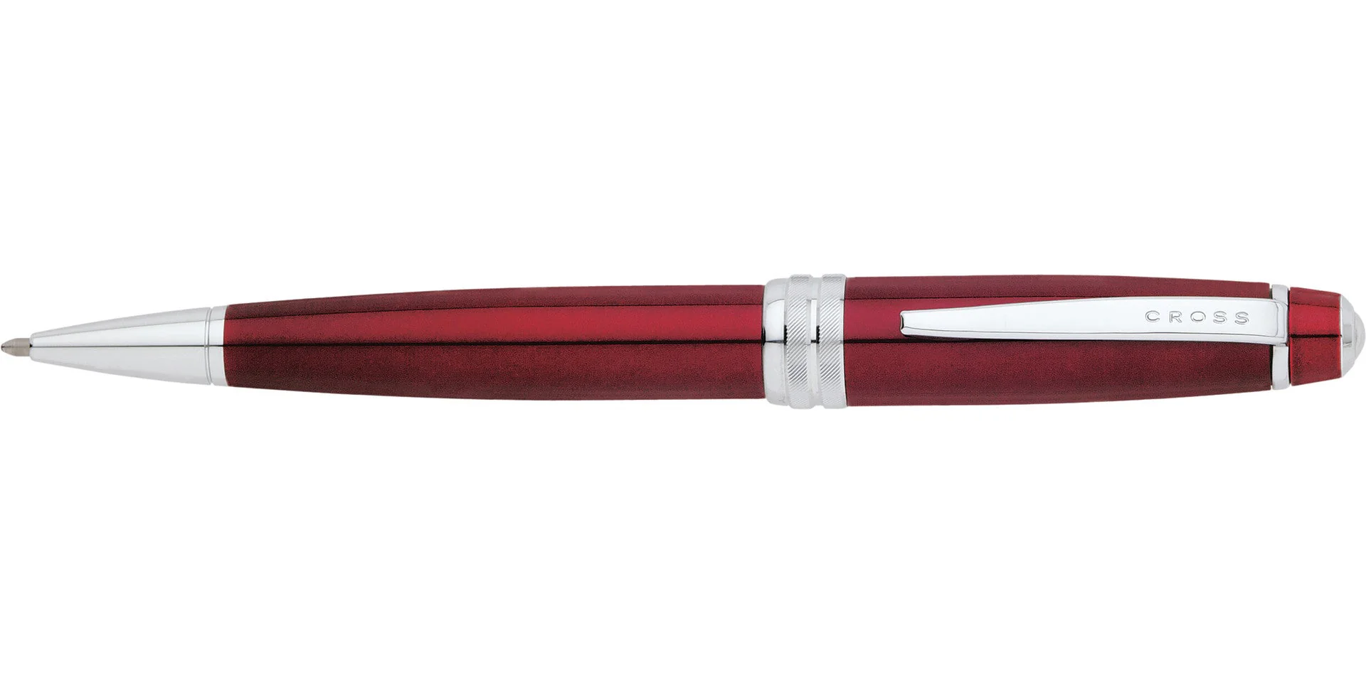Bailey™ Red Lacquer Ballpoint Pen - Image 3