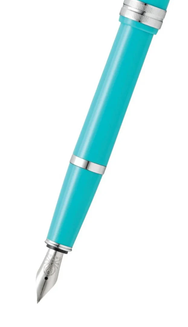 Bailey Light™ Polished Teal Resin Medium Nib Fountain Pen - Image 2